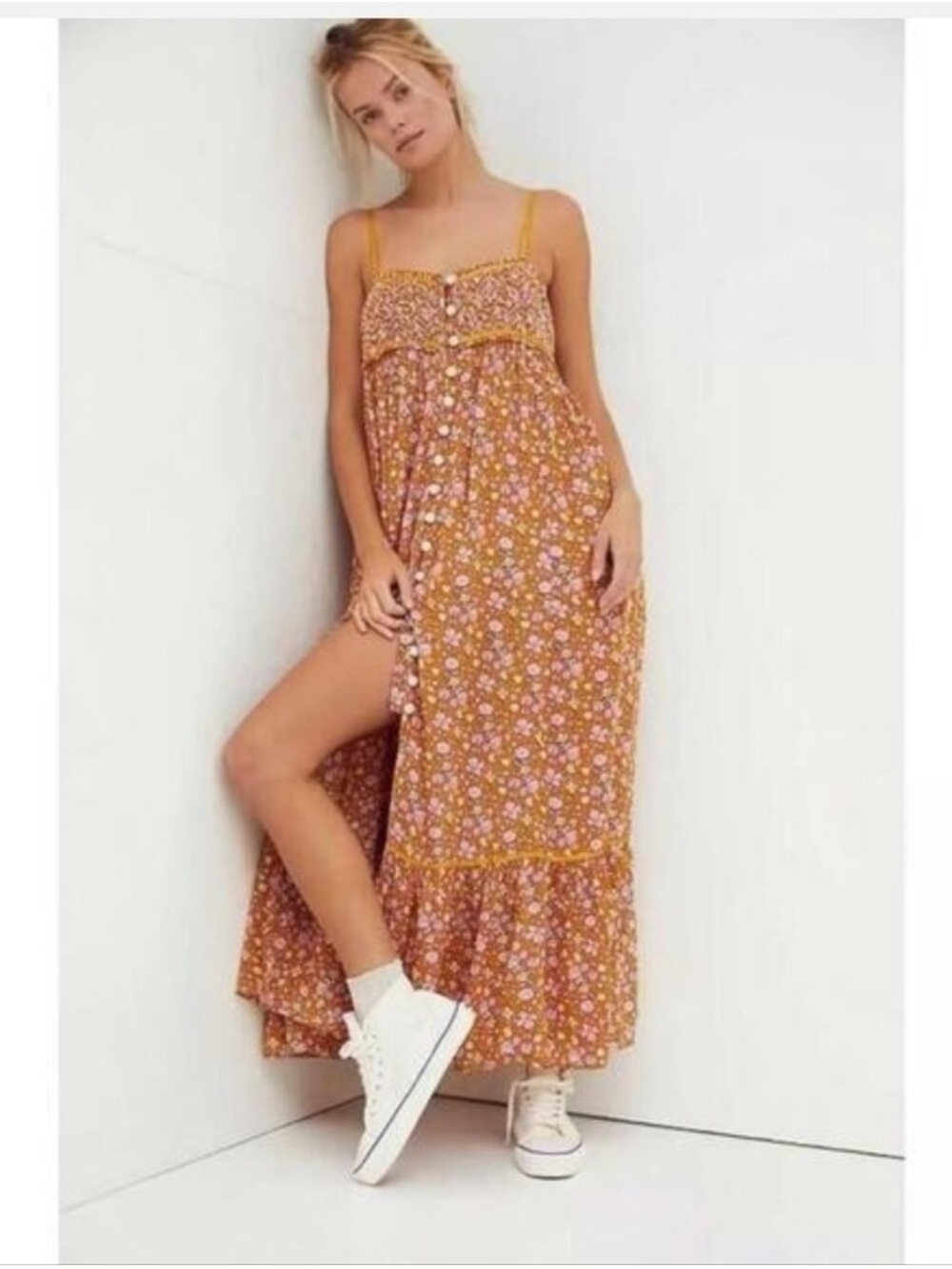 Free people Molly Jo midi dress